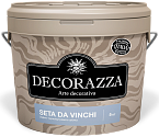 Декоративное покрытие Decorazza Seta da vinci акриловая, Эффект перламутрового шёлка
