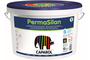Краска Caparol PermaSilan Силиконовая, матовая, эластичная, фасадная, против трещин