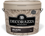 Декоративное покрытие Decorazza Velours акриловая, Эффект бархата