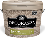 Декоративное покрытие Decorazza Traverta акриловая, Эффект камня травертина