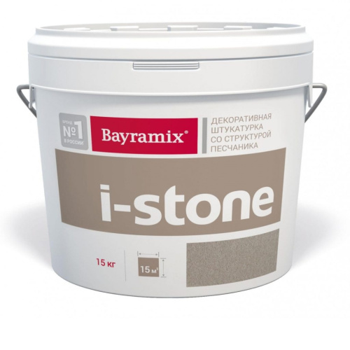 Декоративное покрытие Bayramix i-Stone, мраморная штукатурка с цветом и структурой песчаника на основе природной мраморной крошки