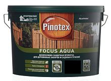 Пропитка декоративная для защиты древесины Pinotex Focus Aqua золотая осень 5 л.