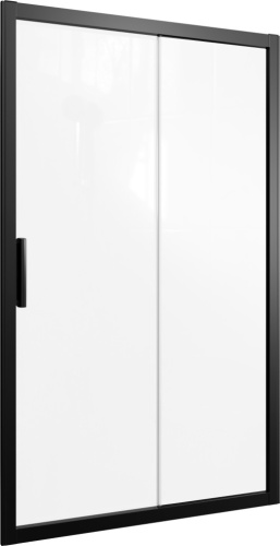 Душевая дверь в нишу STWORKI Стокгольм DE019D2110200BLK 110 см профиль черный матовый фото 5