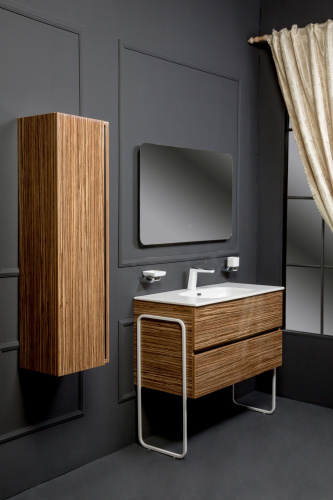 Мебель для ванной Armadi Art Vallessi 100 зебрано фото 2