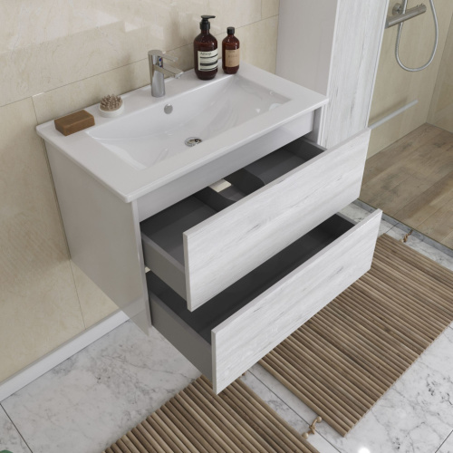 Мебель для ванной Sanstar Trend 60 бетон пайн фото 3