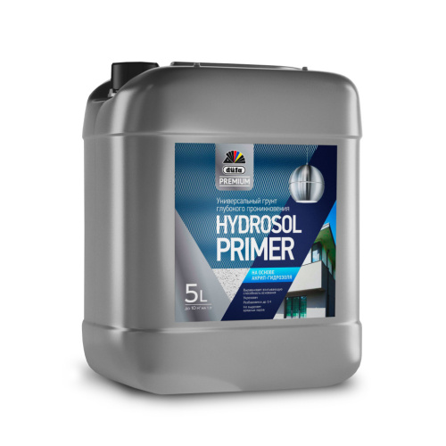Грунт глубокого проникновения для внутренних и наружных работ акриловый Dufa Premium Hydrosol Primer 5 л.