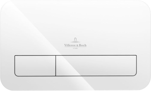 Комплект Унитаз подвесной Villeroy & Boch Avento 5656RS01 альпийский белый, безободковый + Система инсталляции для унитазов Villeroy & Boch 92242700 + Кнопка смыва Villeroy & Boch Viconnect 922400RE белая глянцевая фото 3