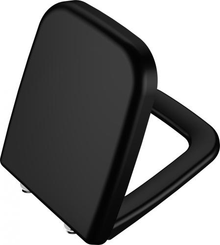 Комплект Унитаз подвесной Vitra Shift 7742B003-0075 с крышкой 91-083-009 + система инсталляции 800-2014 кнопка смыва черная фото 5
