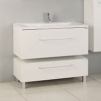 Мебель для ванной AQUATON Мадрид 100 белая с ящиком