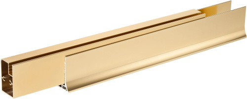 Шторка на ванну Vegas Glass EV 76 09 10 R профиль золото, стекло сатин фото 4