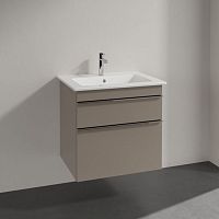 Мебель для ванной Villeroy & Boch Venticello 60 truffle grey, с ручками хром