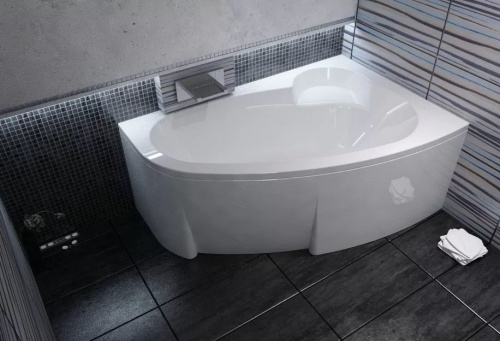 Акриловая ванна Ravak Asymmetric 150x100 R с ножками фото 3