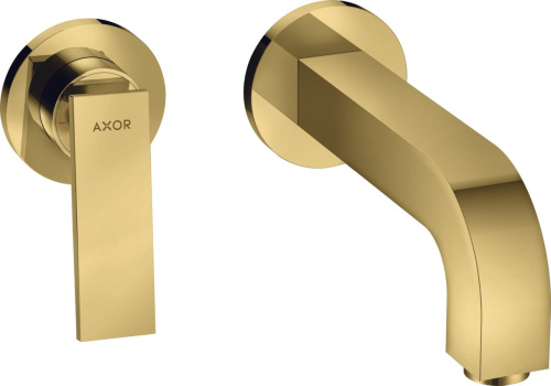 Смеситель Axor Citterio 39121990 для раковины, полированное золото