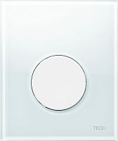 Кнопка смыва TECE Loop Urinal 9242650 белое стекло