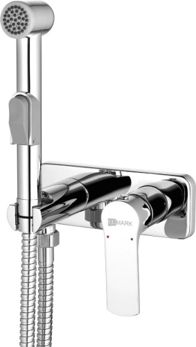 Комплект Унитаз подвесной Bien Dor + Система инсталляции для унитазов Ideal Standard ProSys + Кнопка смыва белая + Гигиенический душ фото 4
