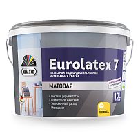 Краска для стен и потолков водно-дисперсионная Dufa Retail Eurolatex 7 матовая 2,5 л.