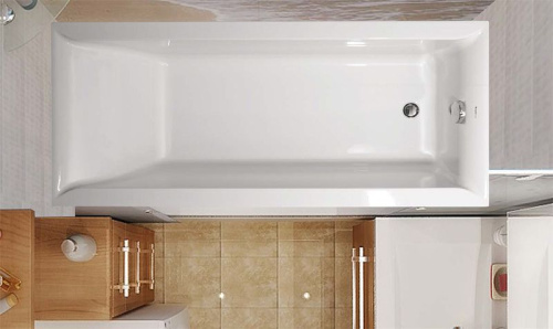 Акриловая ванна Vagnerplast Veronela 170x75 ультра белый фото 5