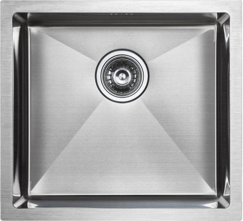 Комплект Мойка кухонная Paulmark Marx PM214844-BS брашированная нержавеющая сталь + Смеситель VitrA Flo S A42103EXP для кухонной мойки