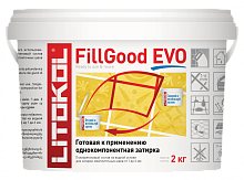 Затирка полиуретановая Litokol FillGood EVO F.125 серый цемент 2 кг