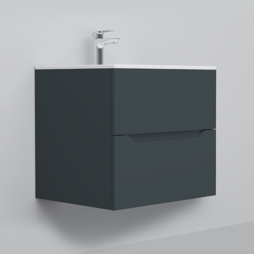 Мебель для ванной AM.PM Tender 60 подвесная, графит + Сертификат AM.PM на 30 дней подписки на медиасервис фото 4
