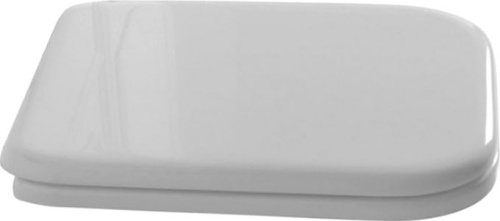 Унитаз приставной Kerasan Waldorf 55 см, белый, хром фото 3