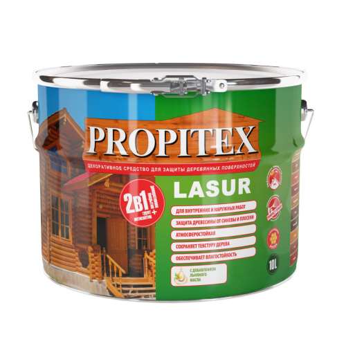 Propitex Lasur Декоративное средство для защиты деревянных поверхностей 10л