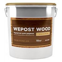 Герметик Wepost Wood 19 кг RAL 1034 (американская сосна)