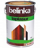 Belinka Toplasur Декоративное лазурное покрытие 1 л цвет 72 санториново – синий