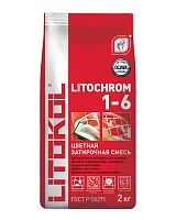 Затирка цементная Litokol Litochrom 1-6 мм C.650 аметист 2 кг.
