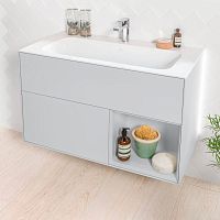 Мебель для ванной Villeroy & Boch Finion G040GJGJ 100 с подсветкой и освещением стены