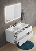 Мебель для ванной Sanvit Форма 120 белая, подвесная