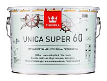 Лак Tikkurila Unica Super полуглянцевый 2.7л