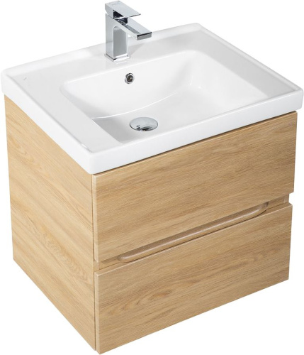 Мебель для ванной Art&Max Techno подвесная, 70, дуб мадейра янтарь фото 3