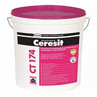 Штукатурка Ceresit CT 174 силикатно силиконовая, камешковая, 2 мм  25 кг