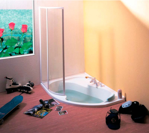 Акриловая ванна Ravak Rosa II L 150x105 с ножками фото 5