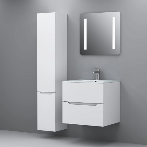Мебель для ванной AM.PM Tender 60 подвесная, белая + Сертификат AM.PM на 30 дней подписки на медиасервис фото 5