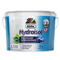 Состав гидроизоляционный эластичный Dufa Hydroisol голубой 6 кг.
