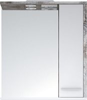 Зеркало Corozo Лорена 65 R, антик, с подсветкой