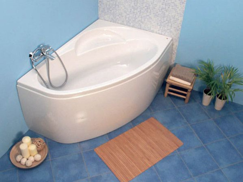 Акриловая ванна Vagnerplast Flora 150x100 R ультра-белая фото 6
