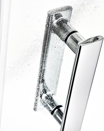 Душевая дверь в нишу Ravak SMSD2-100 B L Transparent, профиль хром + средство для ванн и защитное средство фото 5