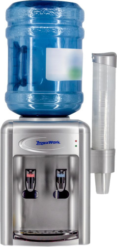 Кулер для воды AquaWork 0.7TKR серебристый фото 8