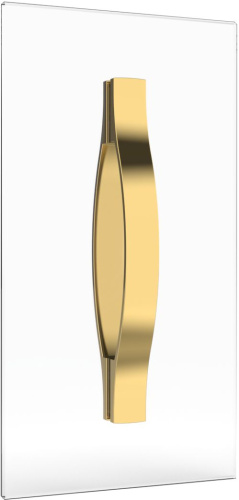 Душевой уголок Vegas Glass ZP+ZPV NOVO 100*80 03 01 профиль золото матовое, стекло прозрачное фото 3
