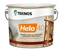 Лак Teknos Helo 40 полуглянцевый специальный 2.7л