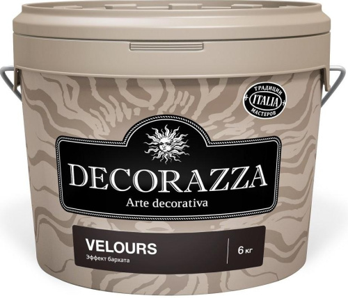 Decorazza Velours с эффектом бархата цвет VL 10-06, вес 1.2 кг