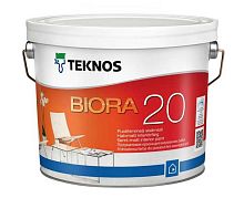 Краска Teknos Biora 20 акриловая, для стен и потолка, полуматовая