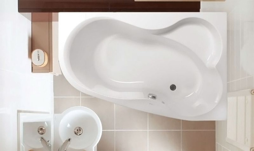 Акриловая ванна Vagnerplast Melite 160x105 R bianco фото 6