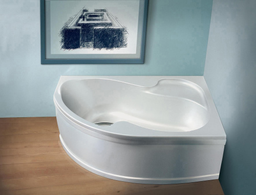 Акриловая ванна Ravak Rosa I R 160x105, с ножками фото 2
