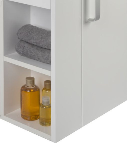 Мебель для ванной IDDIS Torr 40 L подсвесная, белая фото 6
