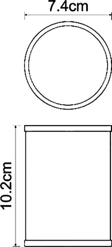 Стакан Wasserkraft Rossel K-5728 фото 5 Стакан Wasserkraft Rossel K-5728 фото 5