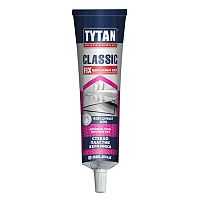 TYTAN PROFESSIONAL CLASSIC FIX клей монтажный каучуковый, блистер, прозрачный (100мл)